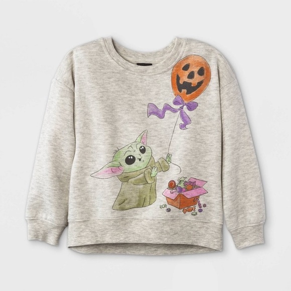 STARS WARS GIRLS YODA 2PC PANT SET SIZES 12M, 18M, 2T, 3T, 4T (NEW WITH TAGS) - Picture 3 of 3